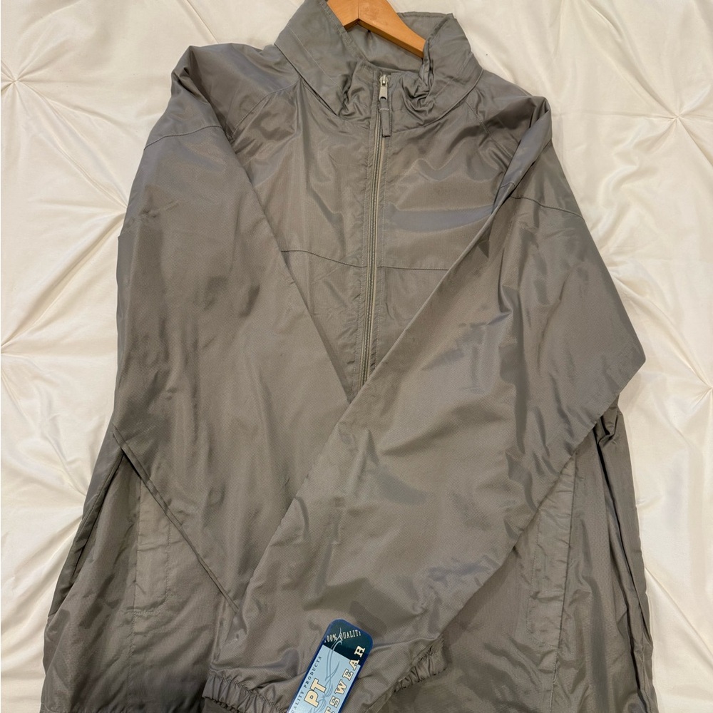 Men's Cement colored windbreaker Jacket